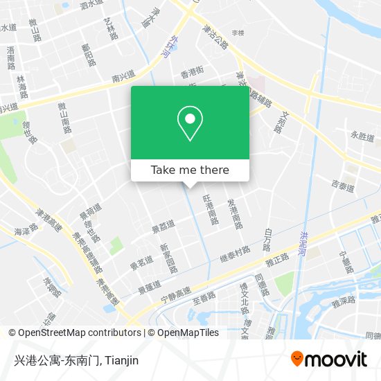 兴港公寓-东南门 map