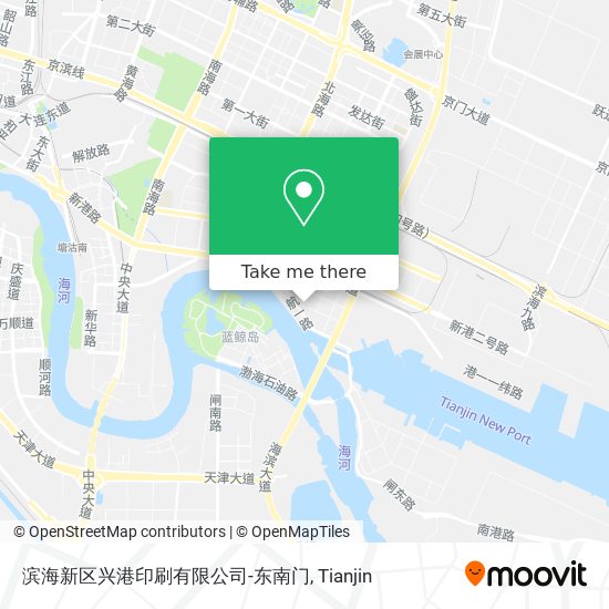 滨海新区兴港印刷有限公司-东南门 map