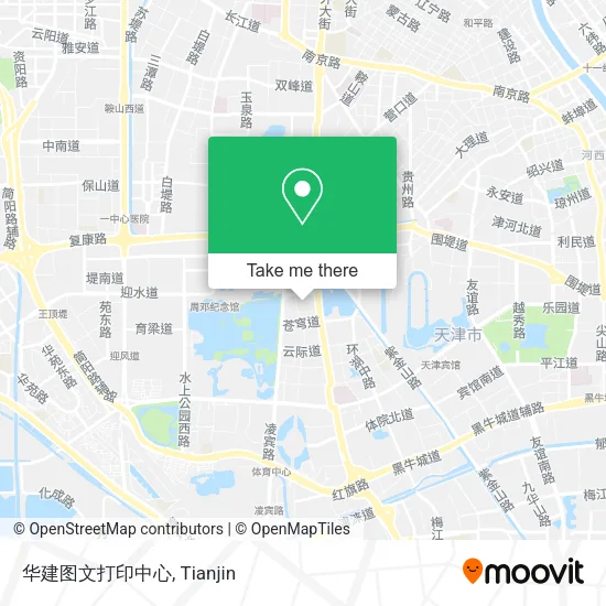 华建图文打印中心 map