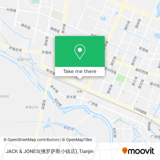 JACK & JONES(佛罗萨斯小镇店) map