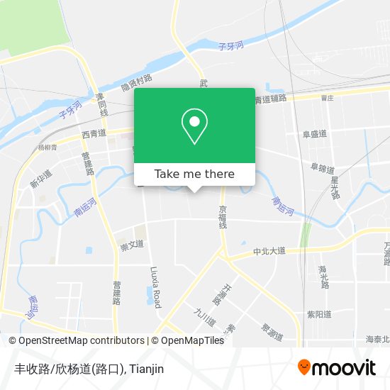 丰收路/欣杨道(路口) map