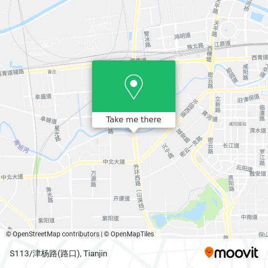 S113/津杨路(路口) map