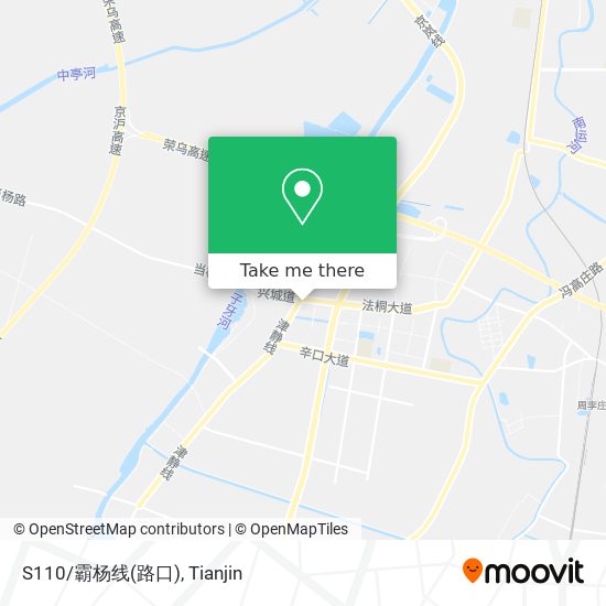 S110/霸杨线(路口) map