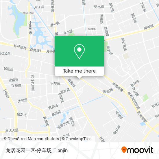 龙居花园一区-停车场 map