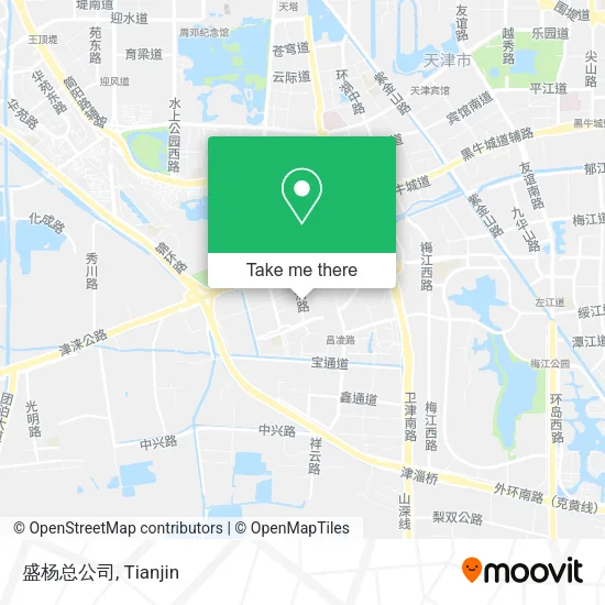 盛杨总公司 map