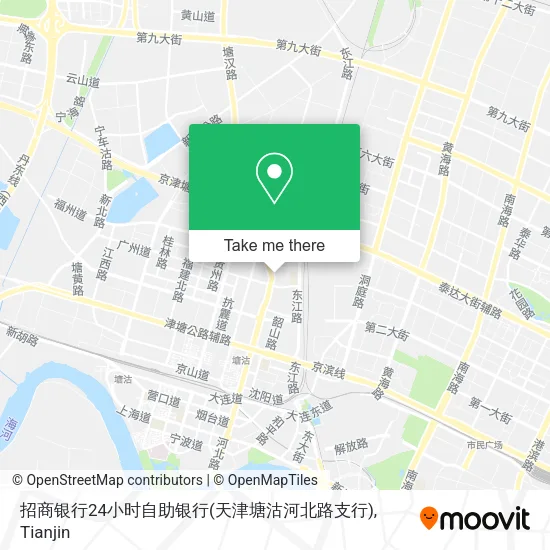 招商银行24小时自助银行(天津塘沽河北路支行) map