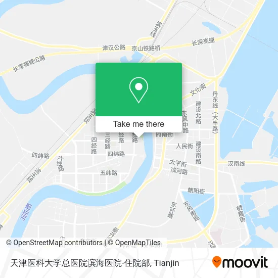 天津医科大学总医院滨海医院-住院部 map