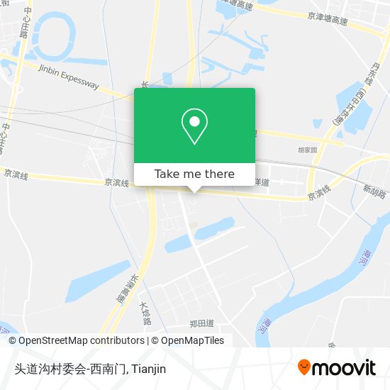 头道沟村委会-西南门 map