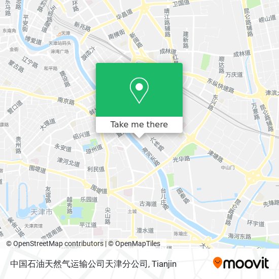 中国石油天然气运输公司天津分公司 map