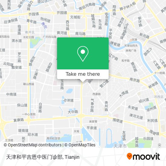 天津和平吉恩中医门诊部 map