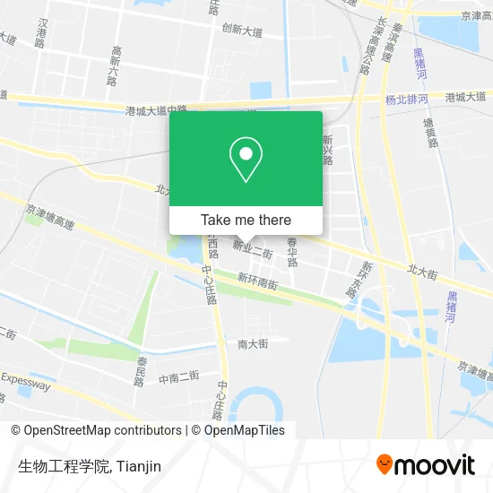 生物工程学院 map