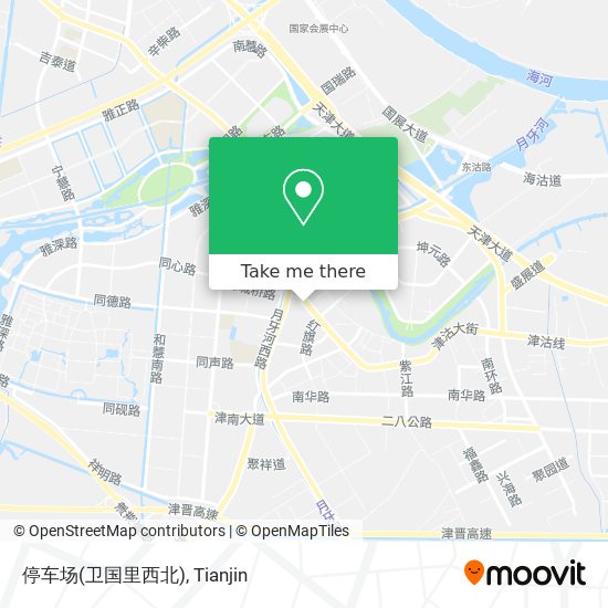 停车场(卫国里西北) map