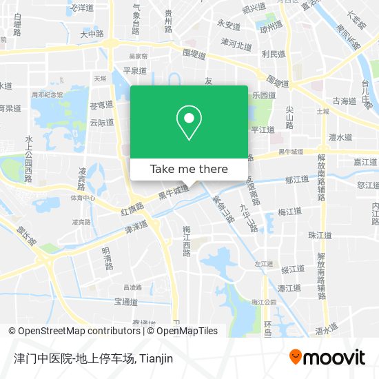 津门中医院-地上停车场 map