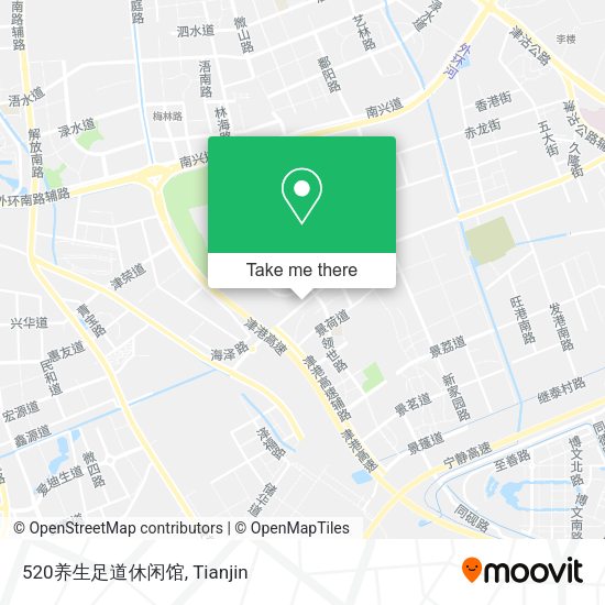 520养生足道休闲馆 map
