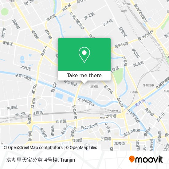 洪湖里天宝公寓-4号楼 map
