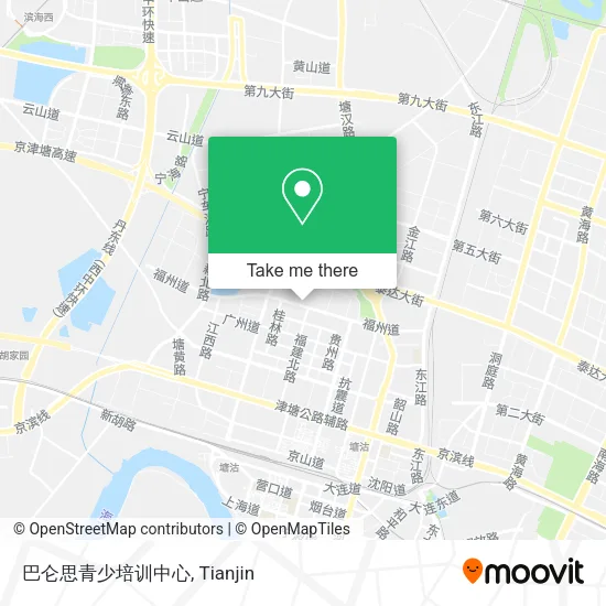 巴仑思青少培训中心 map