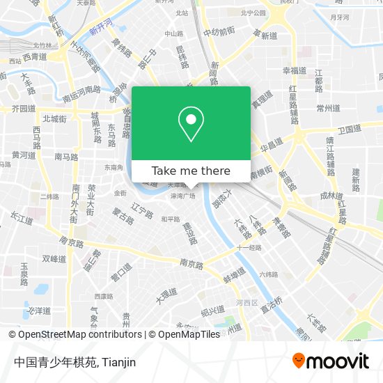 中国青少年棋苑 map