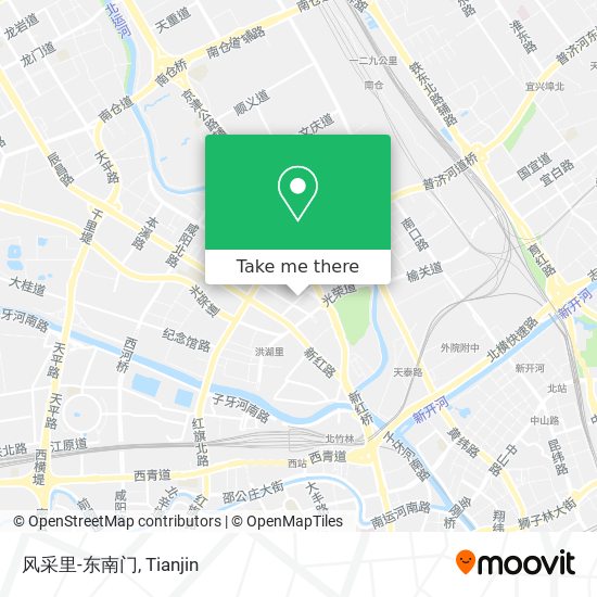 风采里-东南门 map