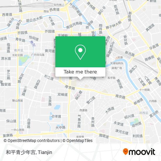 和平青少年宫 map