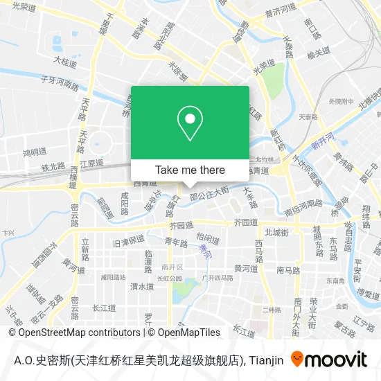 A.O.史密斯(天津红桥红星美凯龙超级旗舰店) map
