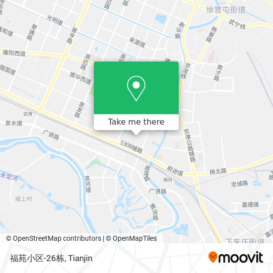 福苑小区-26栋 map