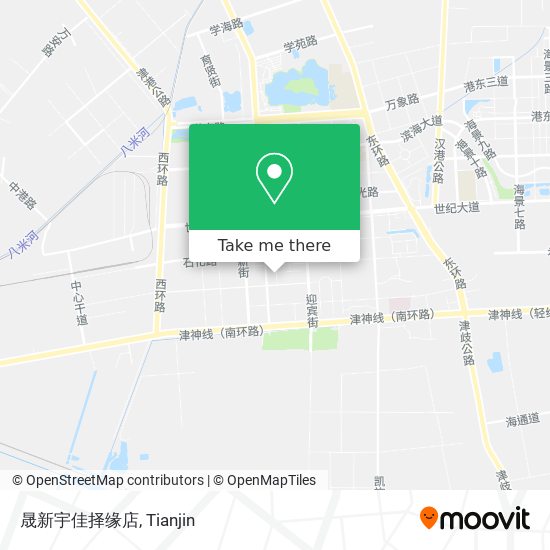 晟新宇佳择缘店 map