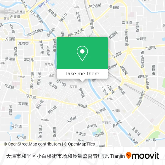 天津市和平区小白楼街市场和质量监督管理所 map