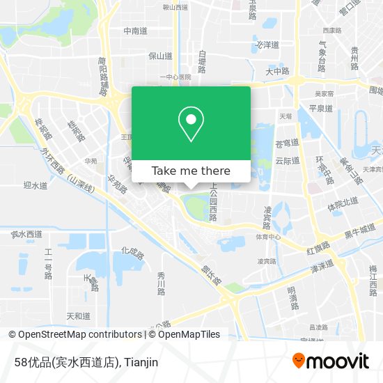 58优品(宾水西道店) map