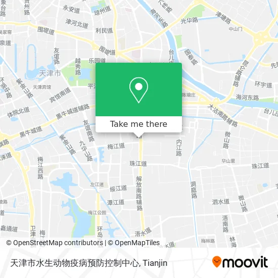天津市水生动物疫病预防控制中心 map