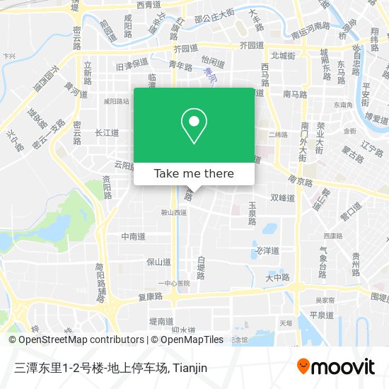 三潭东里1-2号楼-地上停车场 map