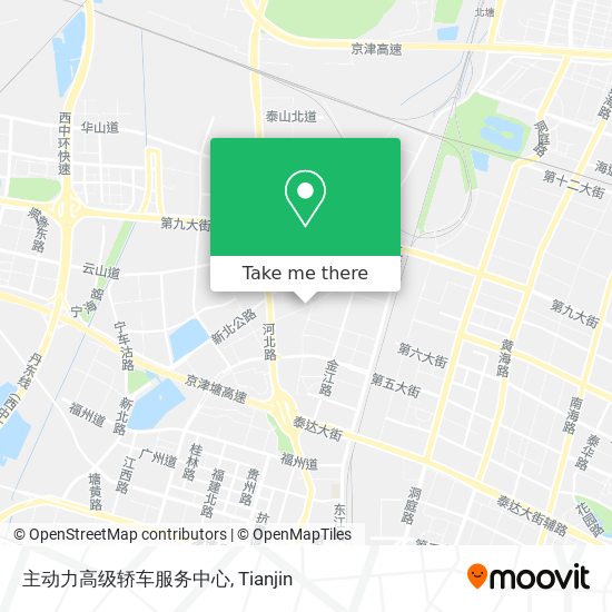 主动力高级轿车服务中心 map