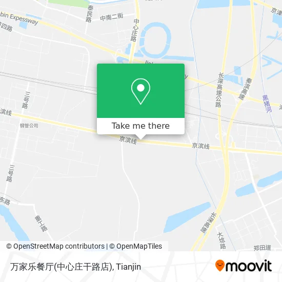 万家乐餐厅(中心庄干路店) map