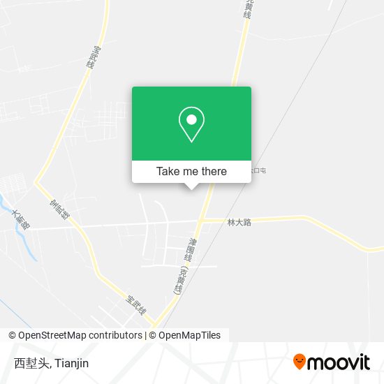 西堼头 map