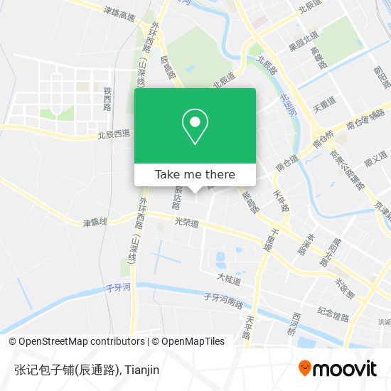 张记包子铺(辰通路) map