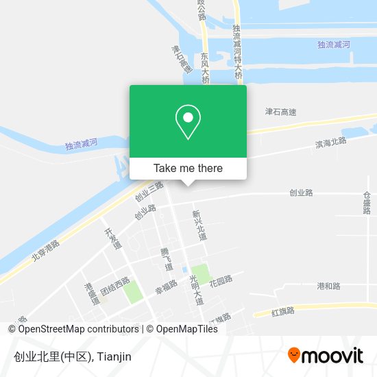 创业北里(中区) map