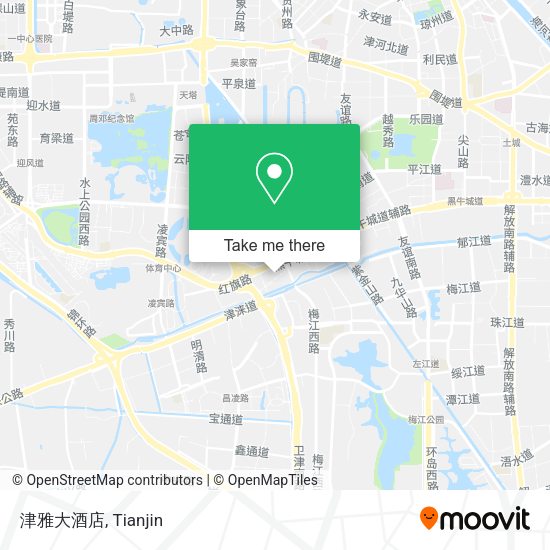 津雅大酒店 map