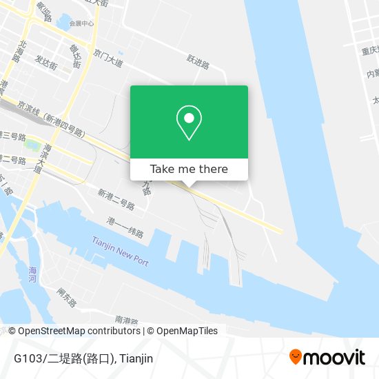 G103/二堤路(路口) map