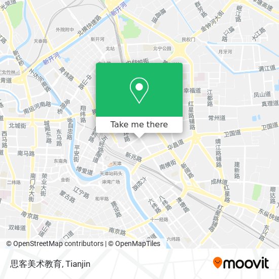 思客美术教育 map