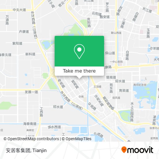 安居客集团 map