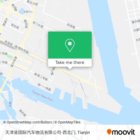 天津港国际汽车物流有限公司-西北门 map