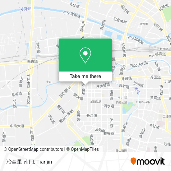 冶金里-南门 map