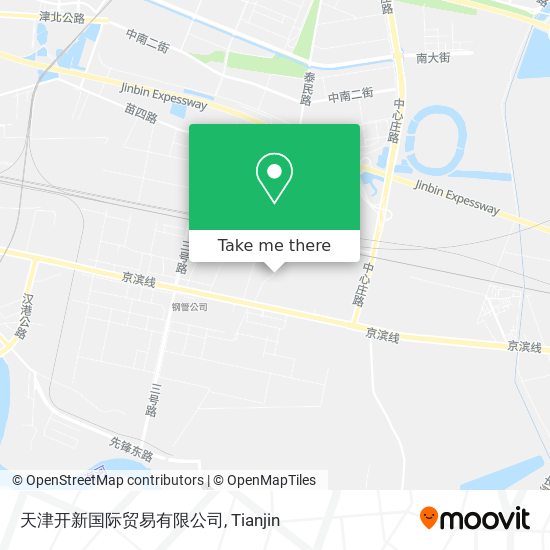 天津开新国际贸易有限公司 map