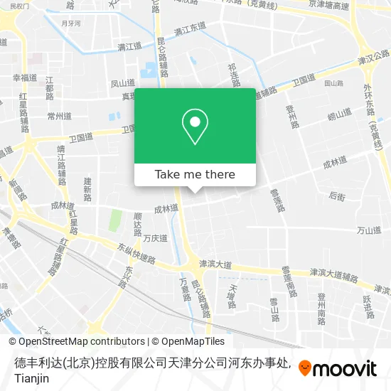 德丰利达(北京)控股有限公司天津分公司河东办事处 map