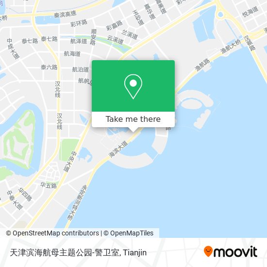 天津滨海航母主题公园-警卫室 map