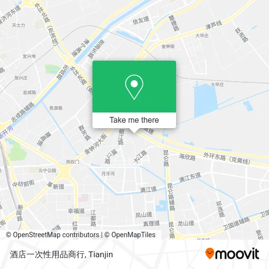 酒店一次性用品商行 map