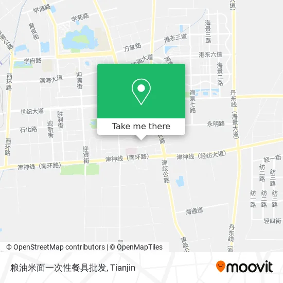 粮油米面一次性餐具批发 map