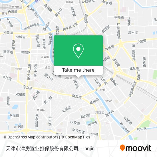 天津市津房置业担保股份有限公司 map