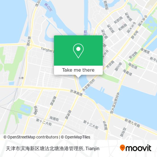 天津市滨海新区塘沽北塘渔港管理所 map