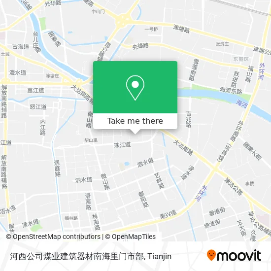 河西公司煤业建筑器材南海里门市部 map