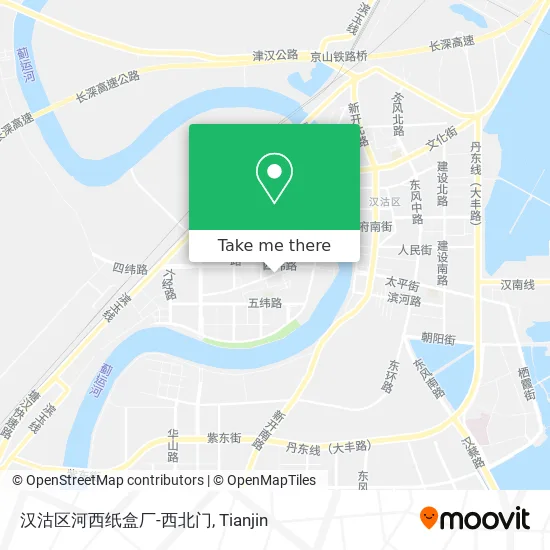 汉沽区河西纸盒厂-西北门 map